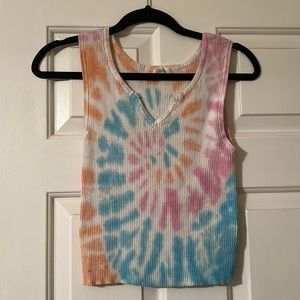 Julie and Joe – tie-dye crop top